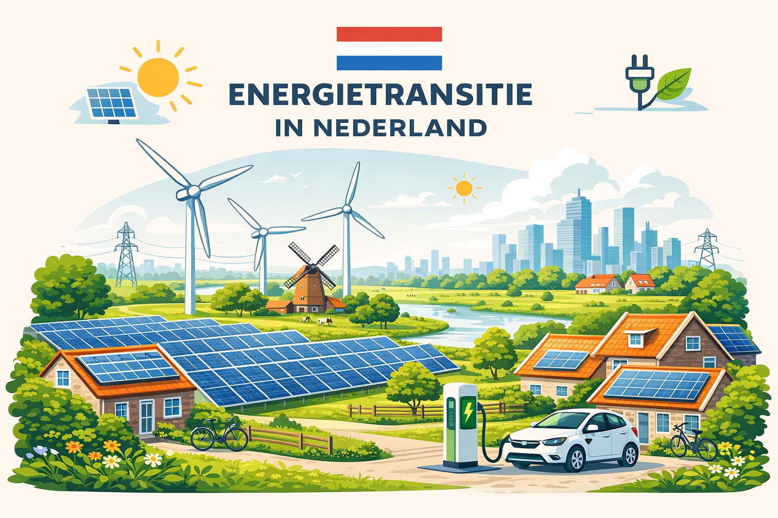 Belang van de energietransitie in Nederland